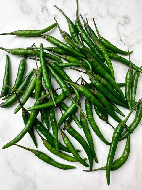 Chilly green hot